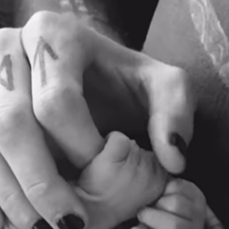 MGK posted a reel on his Instagram, welcomig his and Megan Fox's little girl.